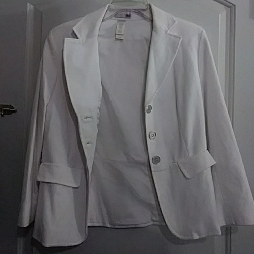 White blazer